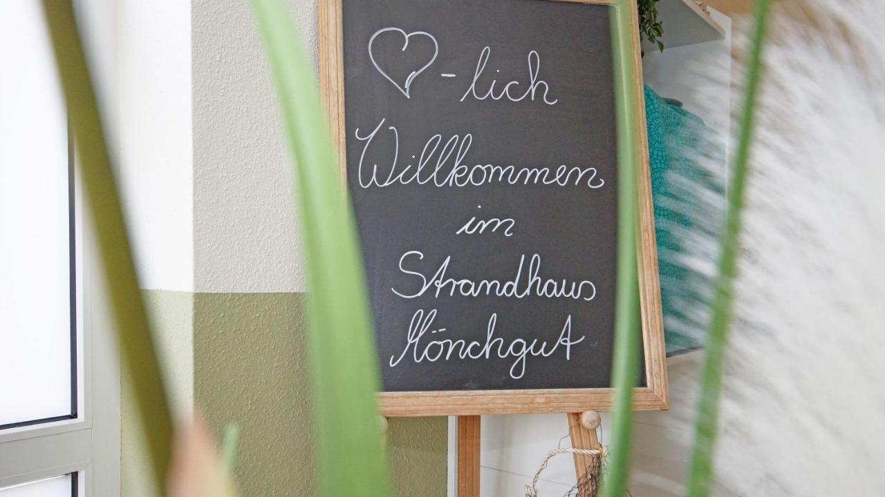 F-1010 Strandhaus Moenchgut Bed&Breakfast Dz 27 Terrasse, Strandnah, Inkl Fruehstueck Lobbe Kültér fotó